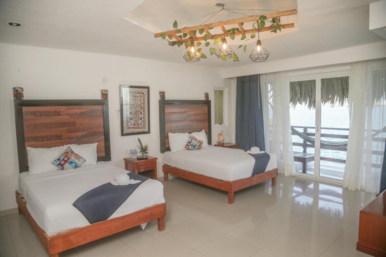 Seven Blue House Village & Lodge Bacalar Exterior photo