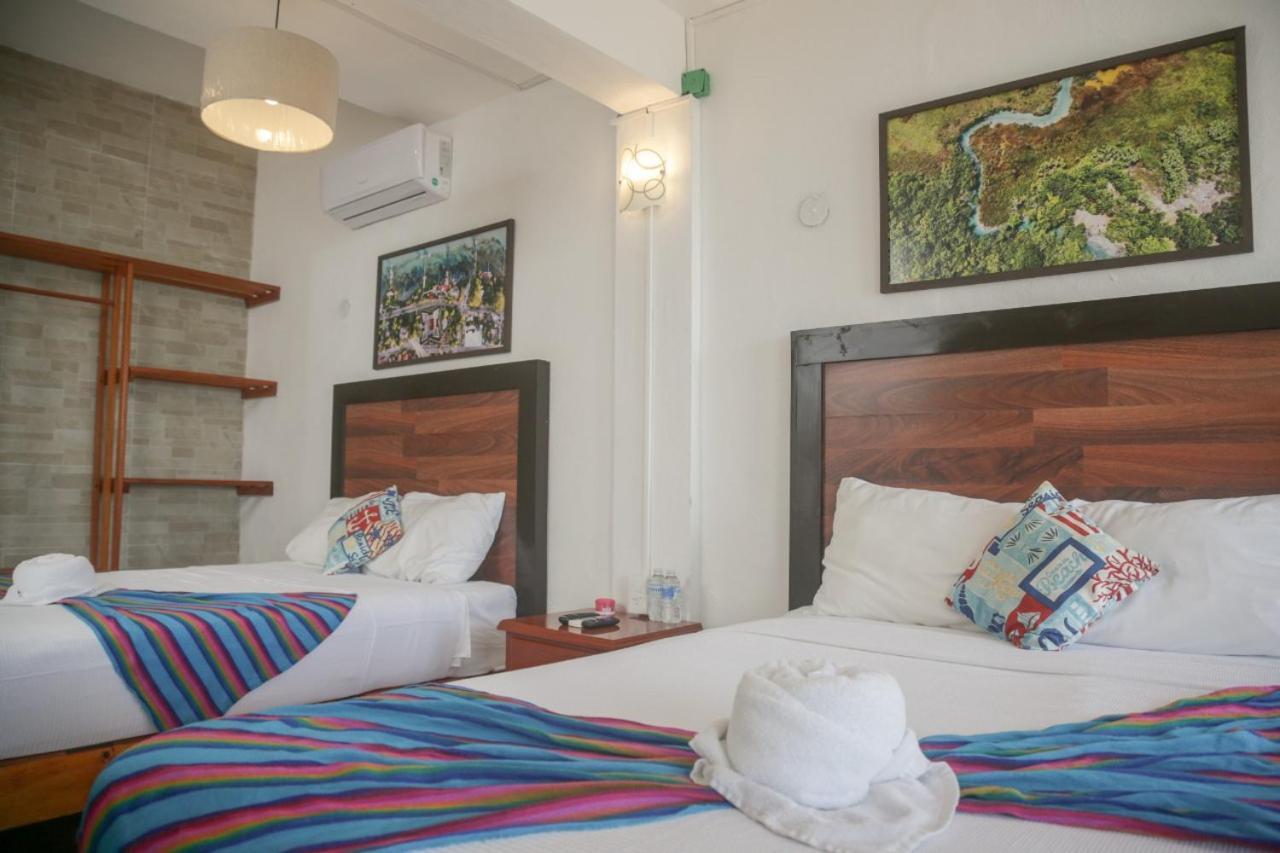 Seven Blue House Village & Lodge Bacalar Exterior photo